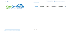 Desktop Screenshot of careconextion.com
