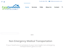 Tablet Screenshot of careconextion.com